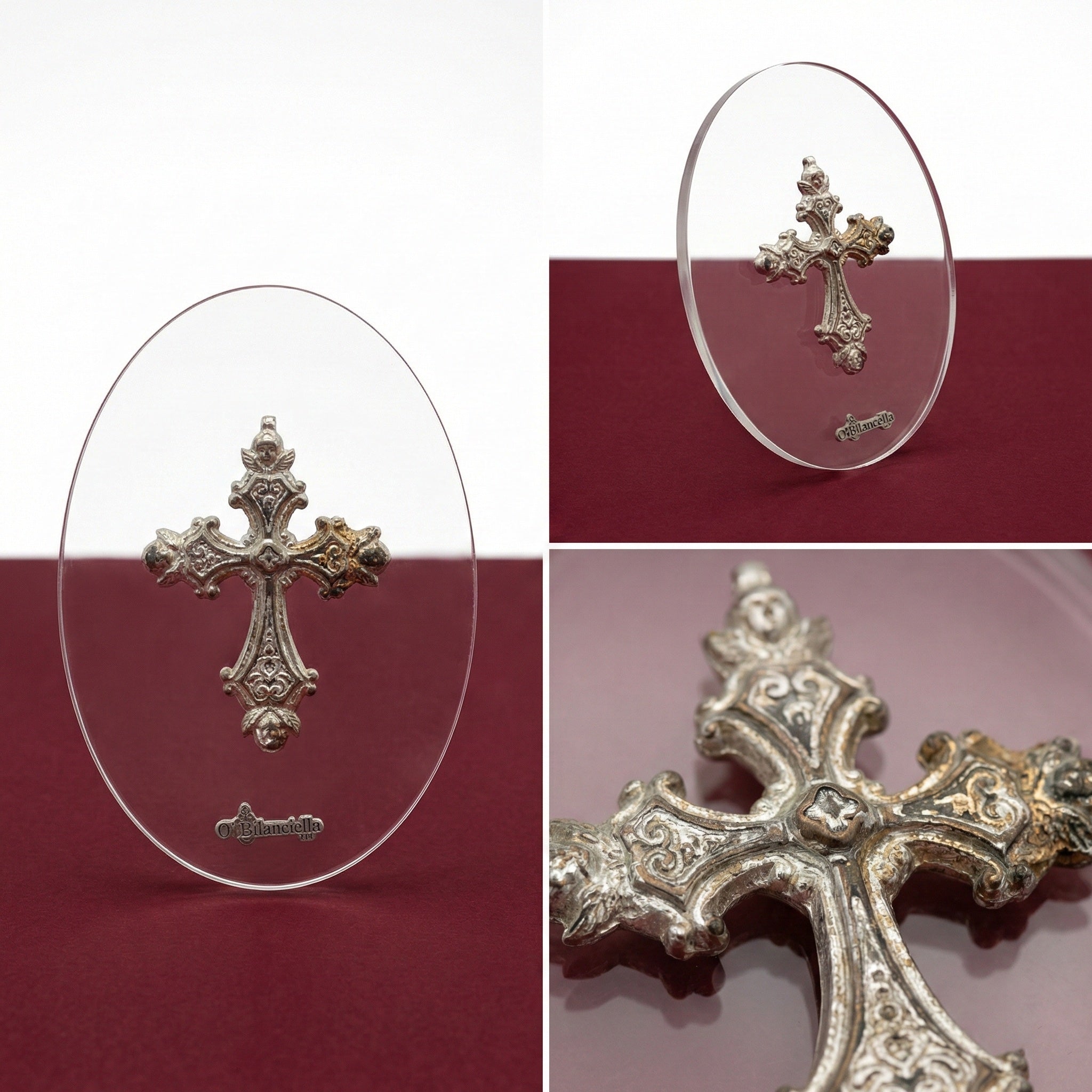 Croce in argento - Collezione O'Bilanciello