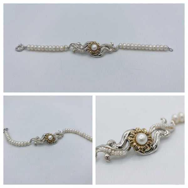 Bracciale Margherita in Argento 925 e Bronzo - Collezione Regina Sofia