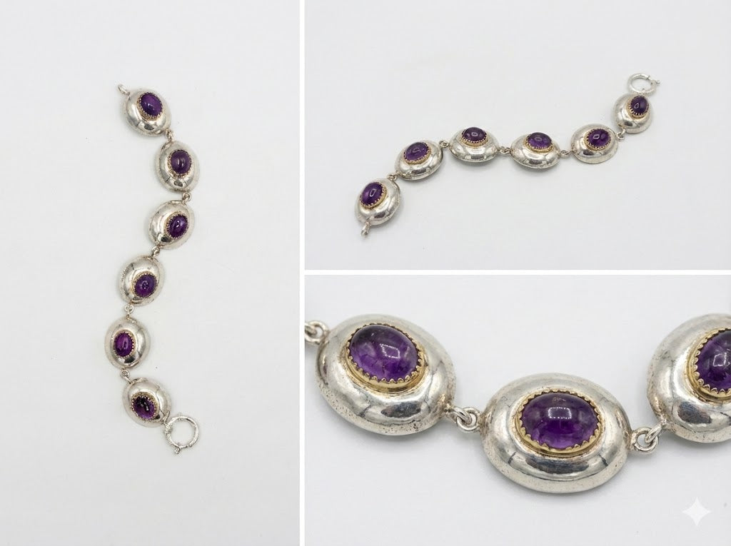 Bracciale Galleria in Argento 925 e Bronzo - Collezione Regina Sofia