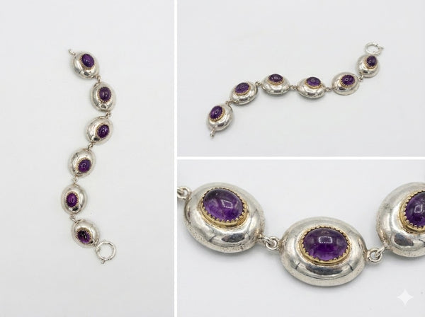 Bracciale Galleria in Argento 925 e Bronzo - Collezione Regina Sofia