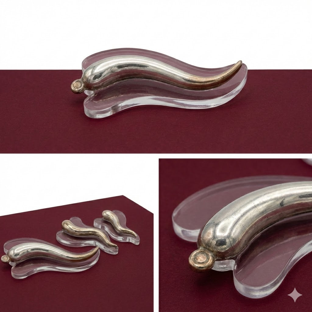 Corno in argento - Collezione O'Bilanciello